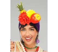 Carmen Miranda Style Showgirl Fruit Hat Showgirl Fancy Dress Accessory Brazil