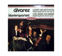 Carmen Piazzini - Werner Grobholz - Bodo Hersen - Werner Thomas - alvarez klavierquartett - Betthoven: Klavierquartett ES-Dur op. 16 / Weber: Klavierquartett B-Dur op. 8 [Vinyl LP record] [Schallplatte]