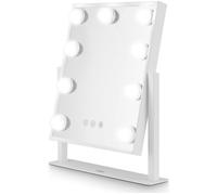 CARMEN Reflect Series Hollywood 9 Bulb Vanity Mirror - White, White