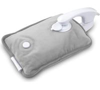CARMEN Spa Rechargeable Hot Water Bottle - Grey, Silver/Grey