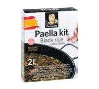 Carmencita. Black Rice Paella Kit with Saffron. 256g (9.03oz)