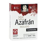 CARMENCITA Ground Saffron Box 4 sachets