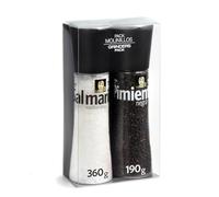 Carmencita salt and black pepper mills - 1 pack (540 g)
