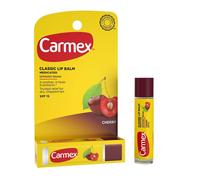 Carmex Cherry Flavor Moisturizing Lip Balm Stick SPF 15