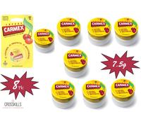 CARMEX CHERRY LIPBALM POT 7.5g - 8pk BRAND NEW - ORIGINAL PACKAGING