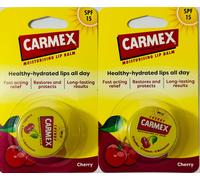 Carmex Cherry Moisturising Lip Balm Pot 7.5 g - PACK OF 2 or 3