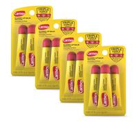 Carmex Classic Medicated Lip Balm Tubes Lip Moisturizer for Chapped Lips 12 Count (4 Packs of 3)