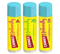 Carmex Lip Balm Stick Set | Watermelon, Berry & Pear | Soothes and Repairs Dry, Cracked Lips | SPF 15 Protection | Intensely Hydrating Winter Lip Care Formula (Pack Of 3)