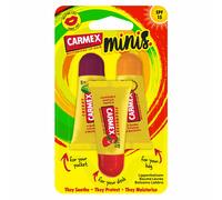 Carmex Minis 3-Pack Squeze Tube Lip balm Sampler SPF15 Moisturizing 3 x 5g
