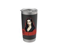 Carmilla Gothic Noir Female Vampire Stainless Steel Insulated Tumbler