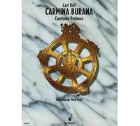 Carmina Burana: Vocal Score: Cantiones profanae - Klavierauszug by Hal Leonard C