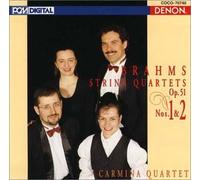 Brahms String Quartets Op51 Nos. 1 & 2