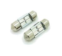 CarModShop 31MM-Wx2 2 X White 4 LED Interior Festoon 31mm C5W 269 Bulbs Lighting Lamp Spare Part