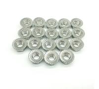 Carmoeignin M10x1.25 Stainless Steel Locking Lug Nuts for Yamaha Warrior YFZ 450 660 Raptor 700 Banshee Big Bear Grizzly Polaris 350 400 425 500 Xplorer Sportsman Honda TRX Kawasaki Suzuki Artic CAT