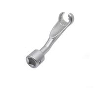 CARMOTTER 1/2 Inch Drive Injection Line Socket 17mm for Flare Nut Wrench for Common Rail Diesel Engine Repair Silver(17mm)