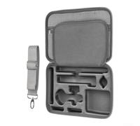 CARMOTTER for insta360 X5 Carrying Case for Durable PU Shoulder Bag for Camera - for Splash for Proof Travel for Companion with Wrist Strap Anti-Scratch Design 31x22.5x8cm Grey