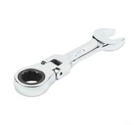 CARMOTTER for mini Ratchet Wrench Set Metric Chrome Vanadium Steel 72 Tooth Compact Tool for Automotive Repair Tight Spaces 8-17mm(15mm)