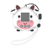 CARMOTTER for punirunes Silicone Case with Hand Strap - Protective Skin for Interactive Toy, Dustproof Shell, White 9.6x8.6cm
