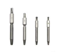 CARMOTTER Screw Removal Pliers 4pcs Vertical Horizontal Serrated Jaws for Broken Bolt Nut Fastener Extractor DIY Repair Kit Grey