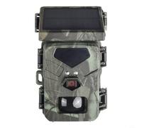 CARMOTTER Wildlife Camera, 1080P 20MP Trail Camera Outdoor Solar Powered for Night Vision Wildlife Camera,IP66 Waterproof Surveillance Camera for Wildlife Monitoring