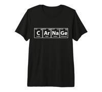 Carnage Periodic Table Elements Spelling T-Shirt Premium T-Shirt