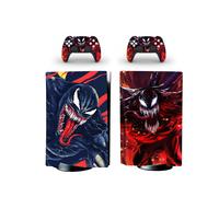 Carnage Venom Skin Sticker Decal For PlayStation 5 disc version