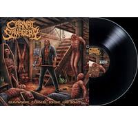 CARNAL SAVAGERY - GRAVEWORMS, CADAVERS, COFFINS AND BONES [VINYL]