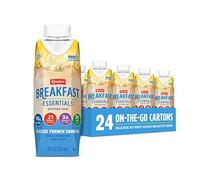 Carnation Breakfast Essentials Ready to Drink, Classic French Vanilla, 8 Fluid Ounce (Pack of 24) by Carnation Breakfast Essentials