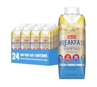 Carnation Breakfast Essentials Ready to Drink, Classic French Vanilla, 8 Fluid Ounce (Pack of 24) by Carnation Breakfast Essentials