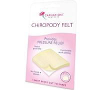 CARNATION, Carnation Chiropody Felt Adhesive Large,Carnation Chirop Felt Lg 10x22,hypoallergenic Adhesive Formulated for Sensitive Skin.