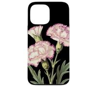 Carnation Flower Scientific Name Vintage Illustration Flora Case for iPhone 13 Pro Max