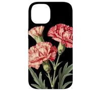 Carnation Flower Scientific Name Vintage Illustration Flora Case for iPhone 14