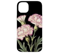 Carnation Flower Scientific Name Vintage Illustration Flora Case for iPhone 14 Plus
