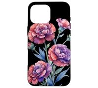Carnation Flower Scientific Name Vintage Illustration Flora Case for iPhone 16 Pro Max