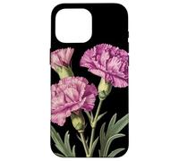 Carnation Flower Scientific Name Vintage Illustration Flora Case for iPhone 16 Pro Max