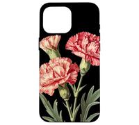 Carnation Flower Scientific Name Vintage Illustration Flora Case for iPhone 16 Pro Max