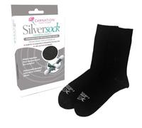 Carnation Footcare SilverSocks | Pure Silver-Coated for Antimicrobial Protection | Odour Control, Moisture-Wicking & Breathable | Ideal for Diabetic Foot Care & Sensitive Skin, Small 3-7 UK
