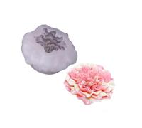 Carnations Shape Baking Molds Silicone for Realistic Cake Decorations Floral Perfect for Family Celebration Decorating