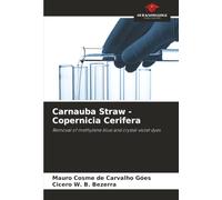 Carnauba Straw - Copernicia Cerifera: Removal of methylene blue and crystal violet dyes