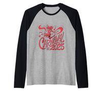 Carnaval SF Brings Energy and Dance to The Streets Raglan Baseball Tee