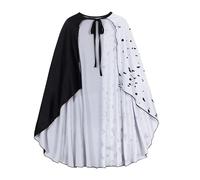 Carnavalife Cruella Devil Women's Cape Adult Women Halloween (Cape 110 cm)