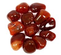 Carnelian Polished Tumblestone Healing Crystals Crystal Only