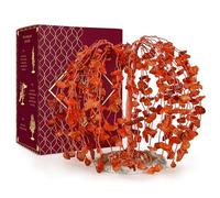Carnelian Tree of Life Chakra Healing Crystal Tree Home Office Desk Decor Handmade Decor for Feng Shui Money Bonsai Positive Energy Lucky Gift for Women
