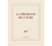 Carnet carré "La promesse de l'aube" (papeterie)