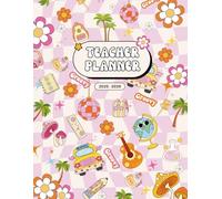 Carnet de Bord / Agenda de l'enseignante 2025-2026 - Zone A - Couleurs: programmation, listes d'élèves, emploi du temps, organisation, semanier, monthy log