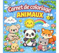 Carnet de Coloriage pour les tout-petits dès 2 ans: 40 illustrations des animaux du monde