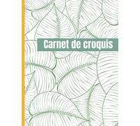 Carnet de croquis A4: 100 pages vierges | bloc notes | Format A4 Papier de dessin croquis| Sketch