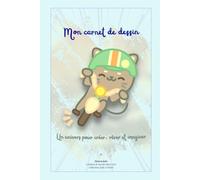 Carnet de dessin bébé biker : cahier créatif de dessin pour enfants, garçons, filles : créer, rêver, imaginer: Un univers doux et créatif pour dessiner, rêver et imaginer