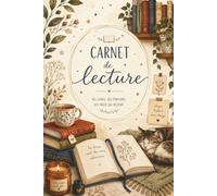 Carnet de lecture: 100 Fiches de Lecture -15.24 x 22.86 cm - à remplir pour tous les amoureux de la lecture - 15.24 x 22.86 cm - le cadeau idéal pour books addict