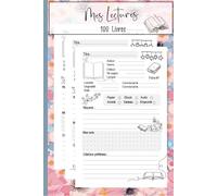 Carnet de Lecture: Journal de suivi de lecture à Remplir - Challenge livresque et Objectif de lecture pour les amateurs et débutants avec Index de mes Livres pour 100 livres /Format A5.14